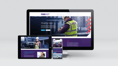 NSS website design and UX