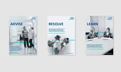 NHS Resolution brochure covers
