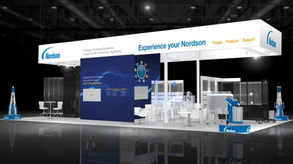 Nordson exhibition stand