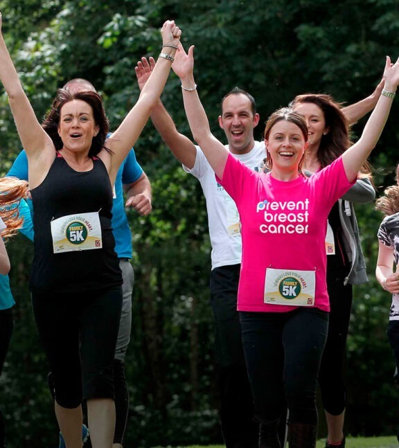 Prevent breast cancer charity run